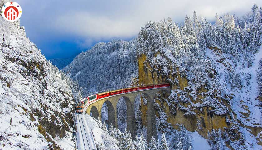 The most scenic Swiss train journeys